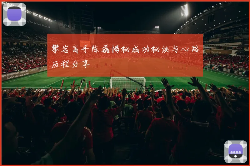 攀岩高手陈磊揭秘成功秘诀与心路历程分享